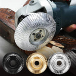 Pack Of 03 - Woodworking Angle Grinder Molding Wheel
